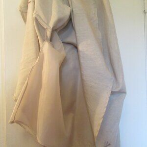 European Linen Long Skirt w/Lining, from David N Boutique